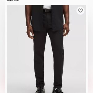 Lululemon black ABC slim fit trouser
32” X 34”